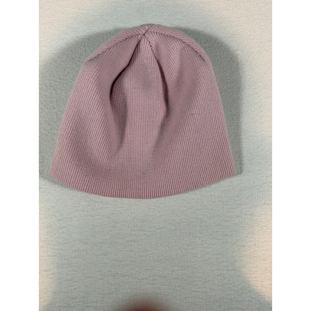 Kangol Beanie Hat Pink Knit Embroidered Kangaroo Logo Streetwear Winter Cap - Picture 2 of 5